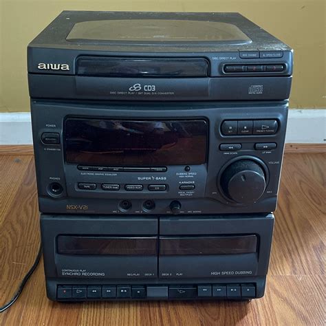 Aiwa NSX-3500 bookshelf stereo system - feltoninstitute.com