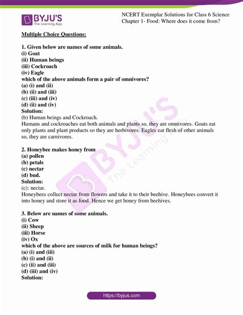 Science Class 6 1 Lesson Answer 的图像结果