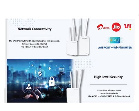 Hi Focus 4g WiFi All 4g Sim Supported WiFi Router + LAN Supproted ...