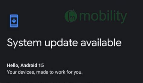 Image result for Android Update Available