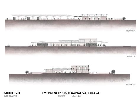 Emergence : Bus Terminal, Vadodara | CEPT - Portfolio
