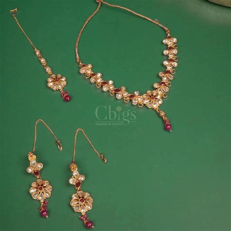 Toshika Necklace Set – Cbigsapparels