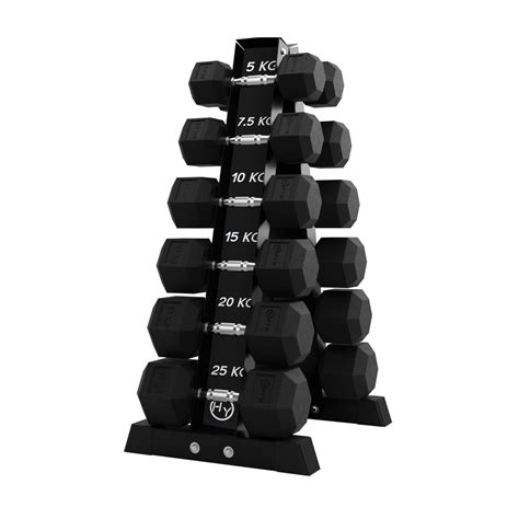Complete Hex Dumbbells Set With Stand at Henry Omalley blog