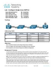 Image result for Configuring Basic Single Area OSPFv2