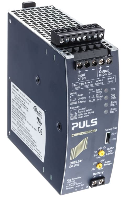 UB20.241 PULS | PULS Uninterruptible Power Supply (480W) | 796-1725 | RS