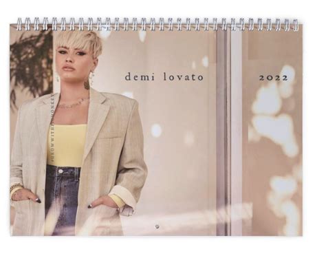 Demi Lovato 2022 Wall Calendar | Etsy