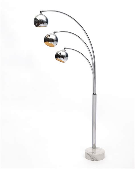 Italian, Mid-Century Modern Chrome Floor Lamp by Guzzini For Sale at ...