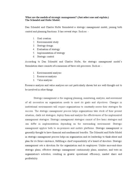 Strategic Management Models 的图像结果