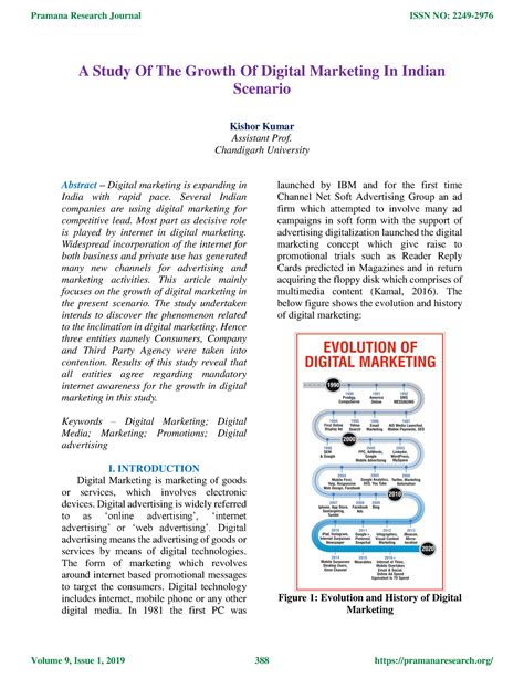 Prj-p459 - A Study Of The Growth Of Digital Marketing In Indian ...