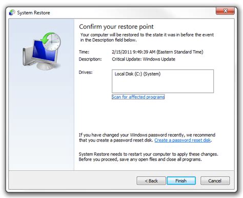 Windows System Restore Point 的图像结果