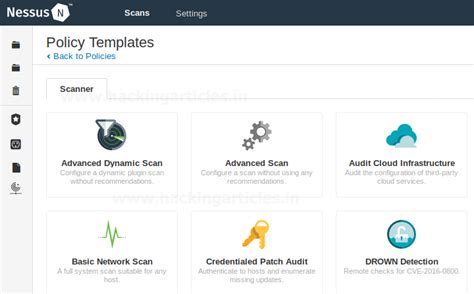 Beginner’s Guide to Nessus - Hacking Articles