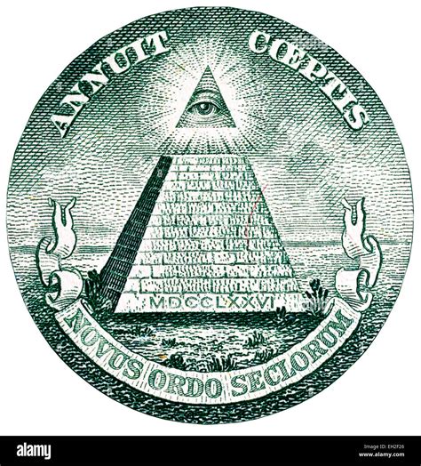 Great Seal of the United States, all-seeing Eye of Providence and ...