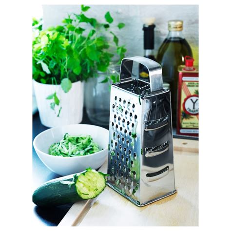IDEALISK grater, stainless steel - IKEA