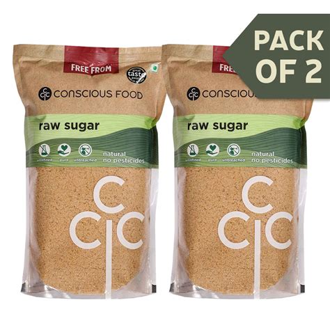 Buy Healthy Raw Sugar Natural Online in India | Conscious Food ...