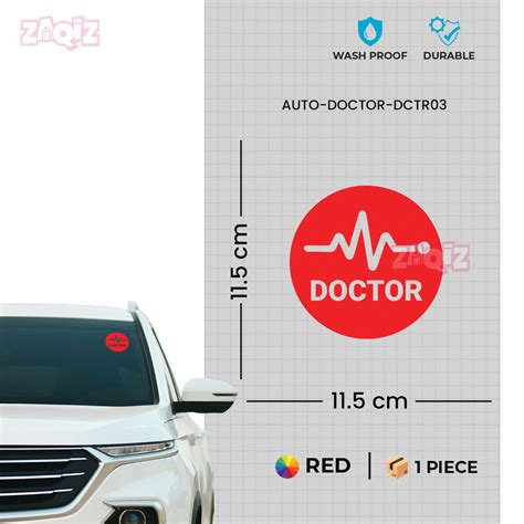 Doctor at Work Safety Tag for Vehicles – ZAQiZ
