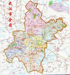 【武汉地图】武汉地图查询,武汉电子地图,武汉行政地图全图,高清版大图 - 图吧地图