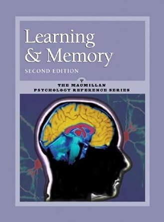 Buy Learning and Memory: MacMillan Psychology Reference Series: Vol 2 ...