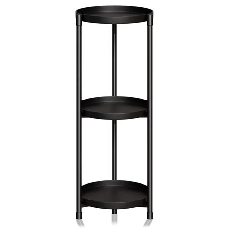 3 Tier Plant Stand Indoor Outdoor - 34'' Extra-Tall Metal Plant Stands ...