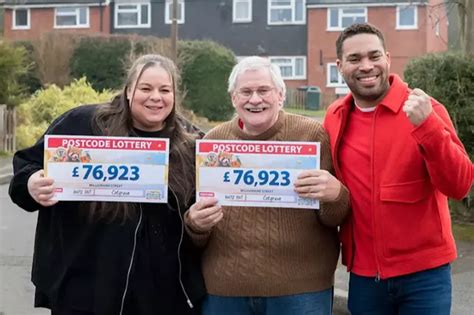 Image result for Postcode Lottery Winnersuk
