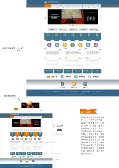 UI设计web界面网站首页界面模板素材-正版图片401468444-摄图网