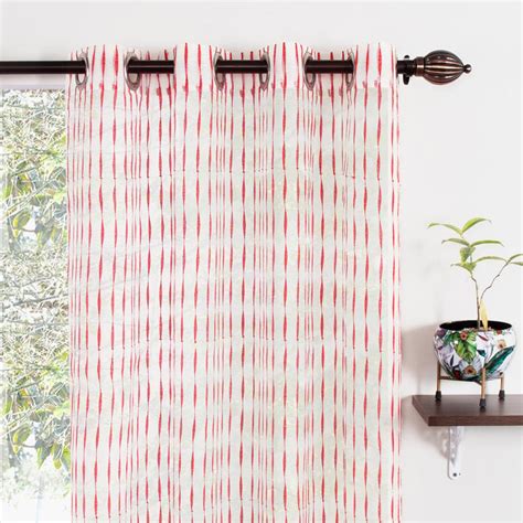 Buy DECO WINDOW Set of 2 Printed Sheer Curtains from Deco Window at ...