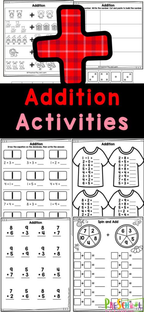Image result for Free Printable Basic Math Addition Worksheets