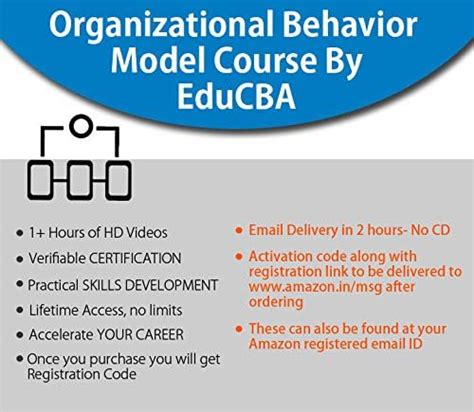 Organizational Behavior Model by EDUCBA (Email Delivery in 2 hours - No ...
