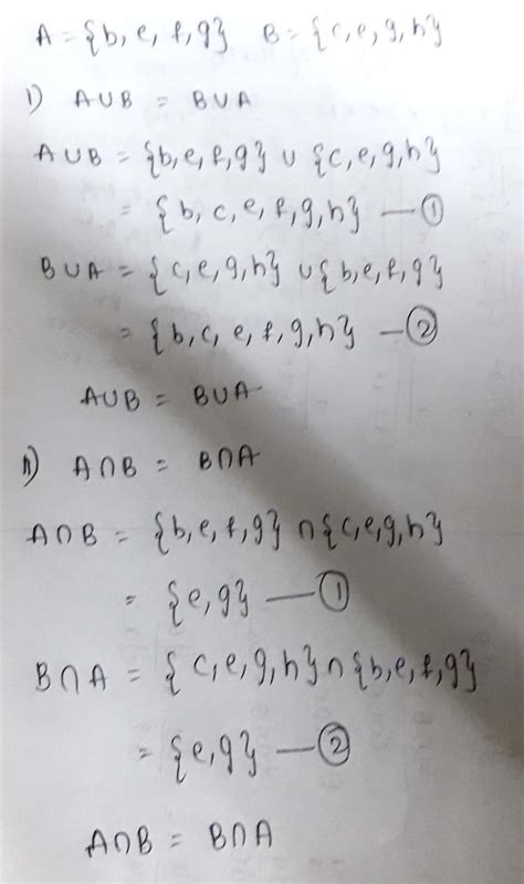 let A={a,b,c,e,f},B={c,d,e,g} and C={b,c,f,g} be subsets of the union ...