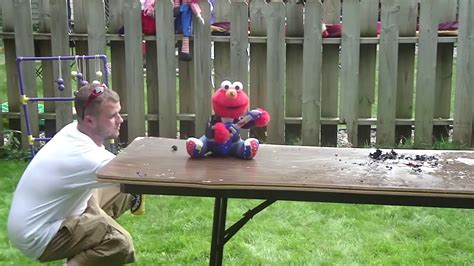 Image result for Elmo Explosion Prank