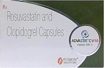 ADVASTAT CV 10/75MG - Strip of 10 Capsules : Amazon.in: Health ...