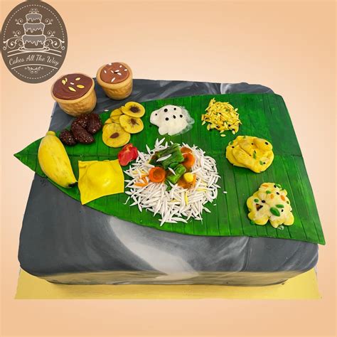 Veg Thali Theme Cake – Cakes All The Way