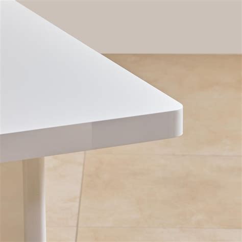 Buy (Refurbished) Polaris 6-Seater Dining Table - White from Home ...