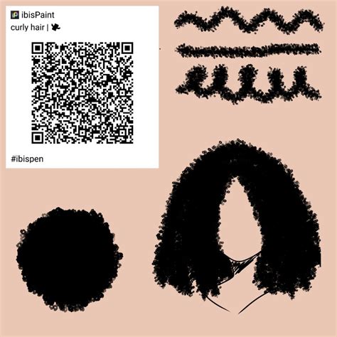 Ibis paint x brush code curly hair – Artofit
