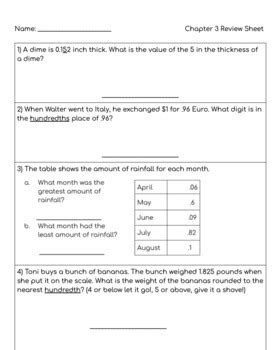 3rd Grade Go Math Chapter 5 Test 的图像结果