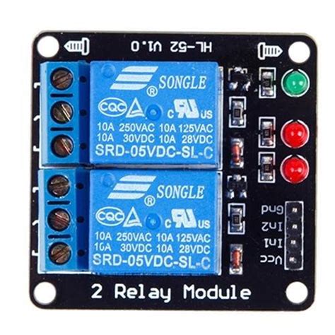Image result for 2 Channel Relay Module Schematic