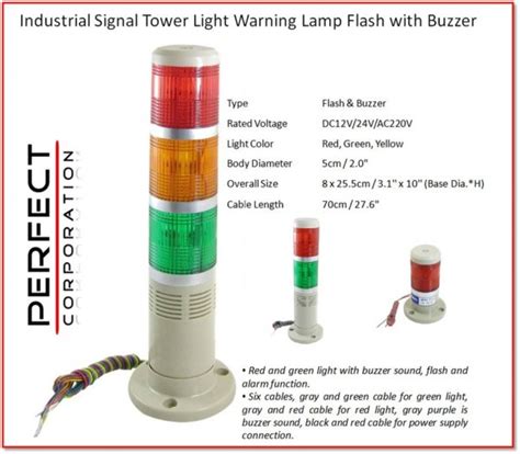 Tower Light with Buzzer – Perfect Corporation