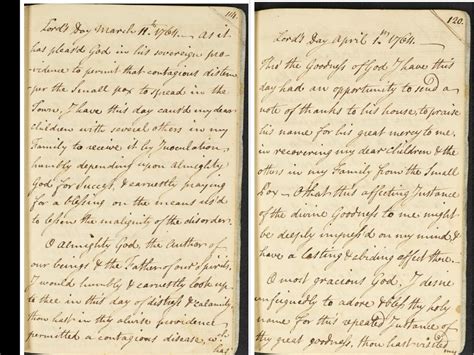 Massachusetts pastor's handwritten diary from 1764 sheds light on ...