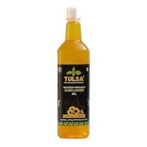 TULSA The Source Of Nature Organic Wooden Pressed Pure Sunflower Oil ...