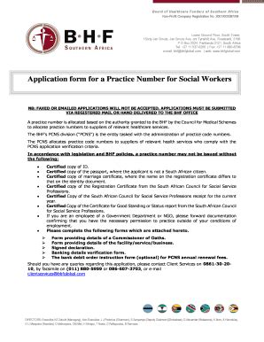 Bhf Application Form 2020 - Fill and Sign Printable Template Online