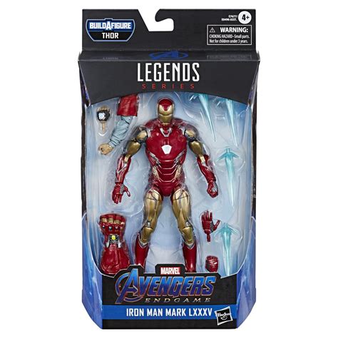 The Avengers Marvel Legends Avengers: Endgame 6 Collectible Iron India ...