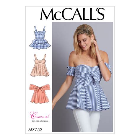 Image result for McCall's Tops Patterns