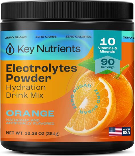 KEY NUTRIENTS Multivitamin Electrolytes Powder No Sugar - Tropical Pineapple... | eBay