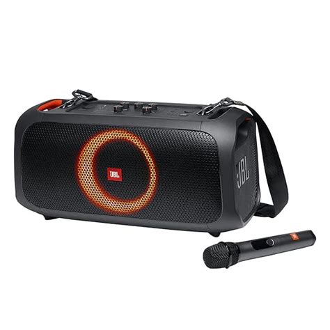 JBL PartyBox On-The-Go - A Portable Karaoke Party Speaker with Wireless ...