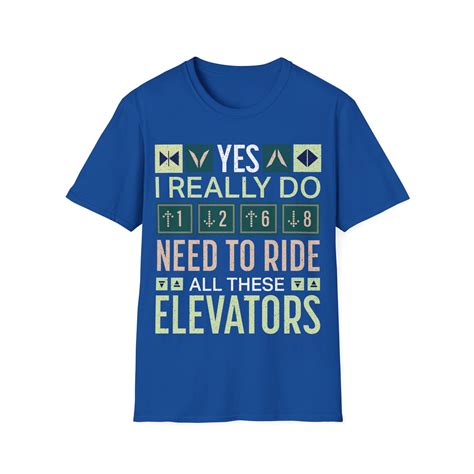Ride All These Elevators Mechanic Unisex Softstyle T-Shirt - Walmart.com