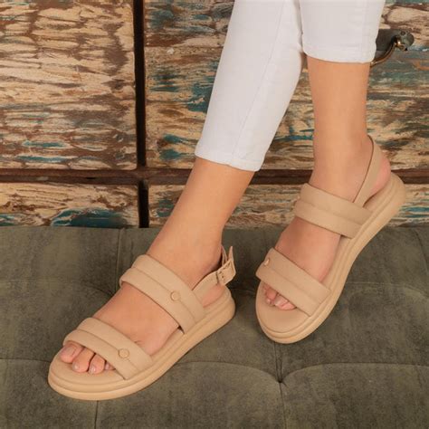 Buy Camel Women's Flats - The Sanform Camel | Tresmode