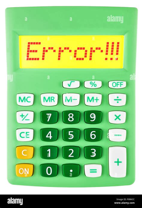 Image result for Texas Instruments Calculator Error