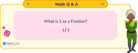 What is 1 as a Fraction [Solved]