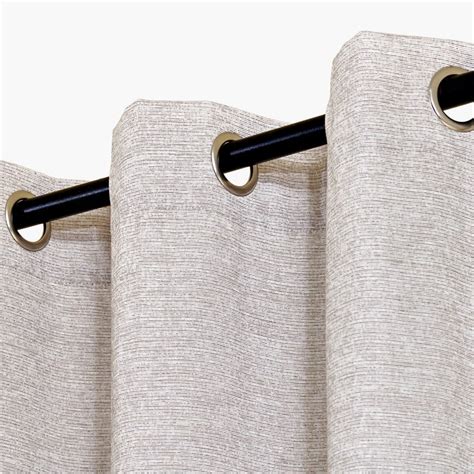 Buy Drift Melange Set of 2 Blackout Door Curtains - 9ft from Home ...