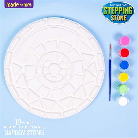 Paint Your Own Mosaic Stepping Stone, Custom Name Garden Stone, DIY ...
