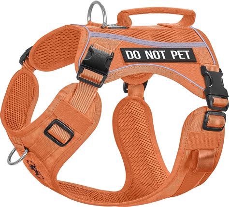 Dog Harness for Medium Dogs, OneTigris Mesh Design Tactical Dog Harness ...